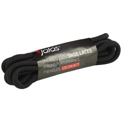 Jalas snørebånd sort polyester 8003, 120cm