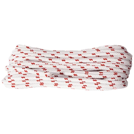 Sejlertov, skøde hvid/rød nist 6mm 30m