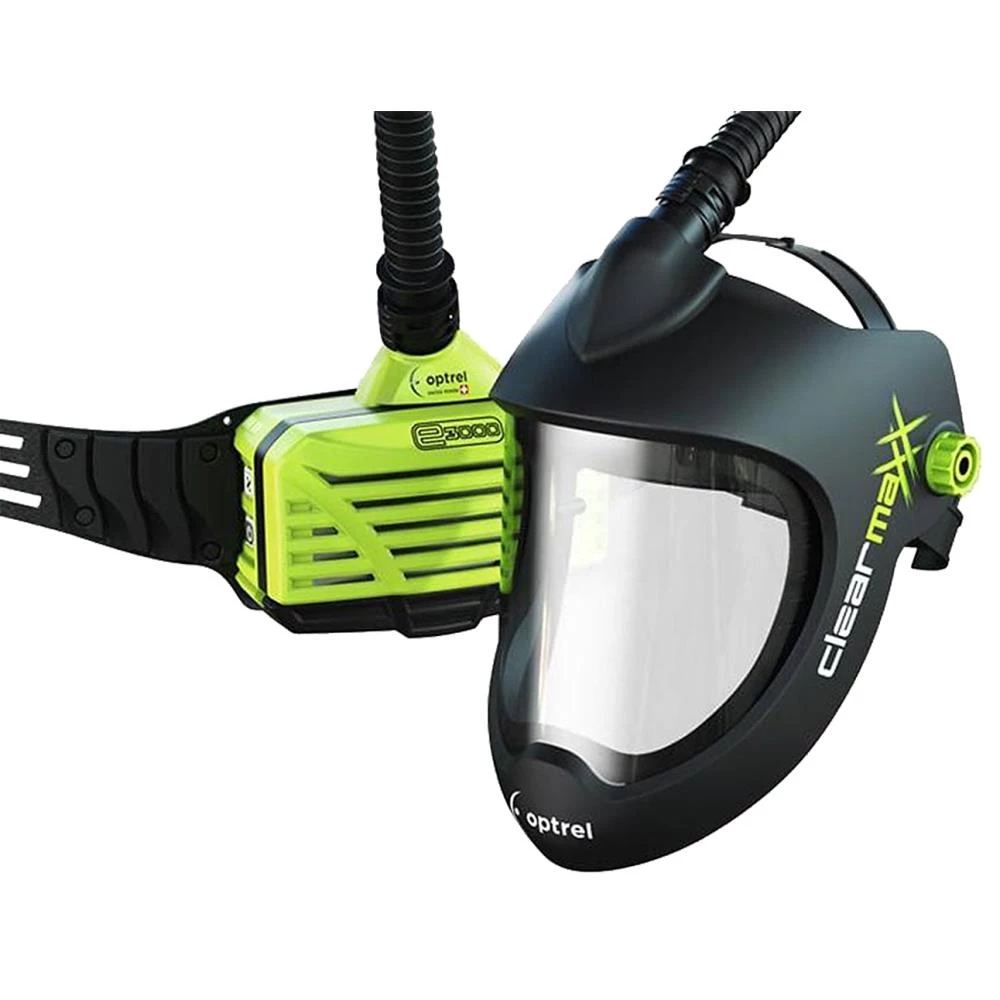 Optrel ClearMaxx ansigtskærm m/e3000X turboværn Optrel ClearMaxx ansigtskærm m/e3000X turboværn