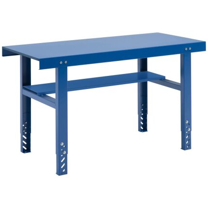 PreWo værkstedsbord 2000mm m/hylde
