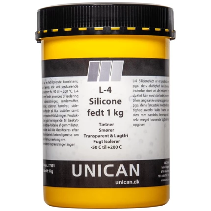 Unican L-4 siliconefedt 1kg