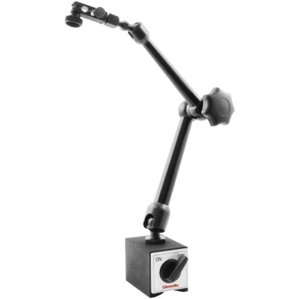 Magnet-målestativ 100kg, mek. on/off, arm 380mm