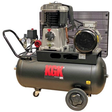 KGK Kompressor 750 680ltr/min 7,5HK 400V 90ltrtank