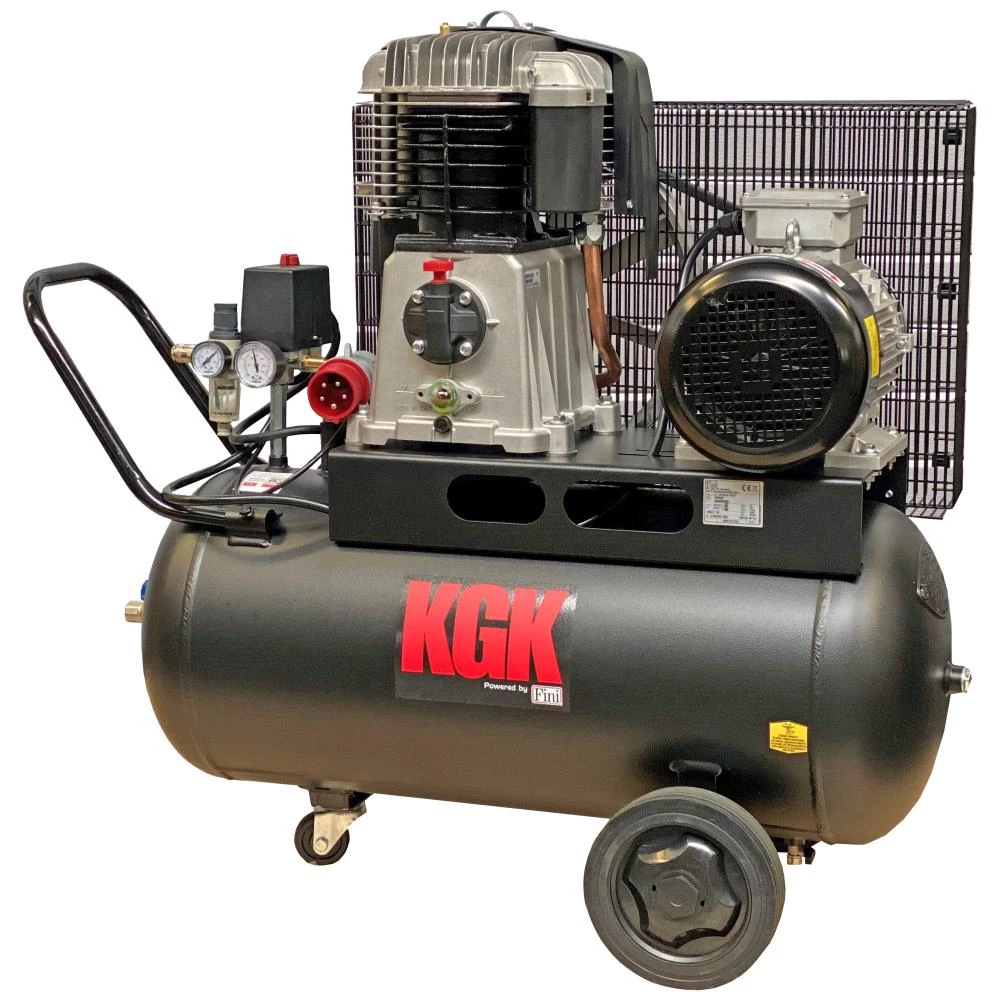 KGK Kompressor 750 680ltr/min 7,5HK 400V 90ltrtank KGK Kompressor 750 680ltr/min 7,5HK 400V 90ltrtank