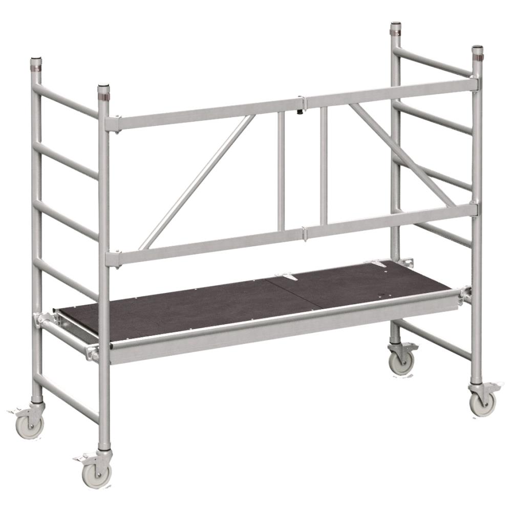 Foldestillads Pax 53510 0,72×1,8mtr, højde 1,65mtr Foldestillads Pax 53510 0,72×1,8mtr, højde 1,65mtr