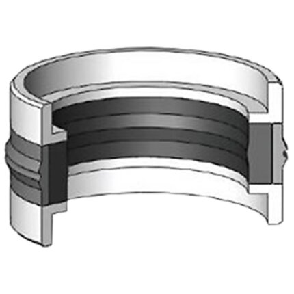Stempelmanchet 5-delt CH18