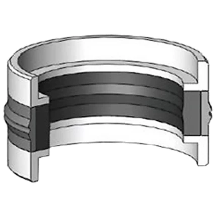 Stempelmanchet 5-delt CH18