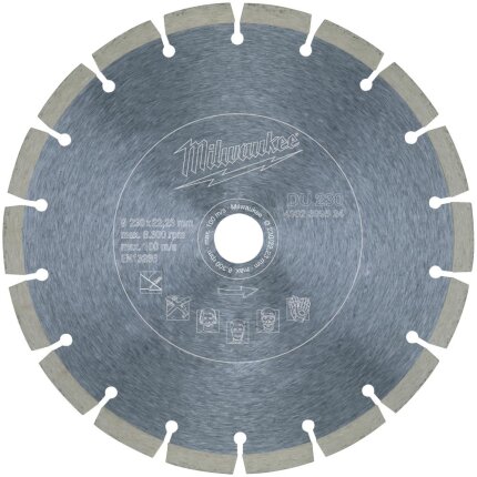 Diamantskæreskive DU 230×2,6mm
