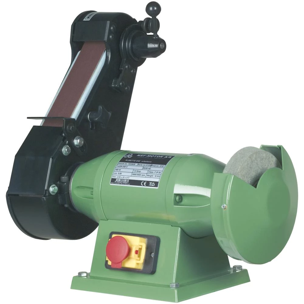 Knivsliber bænkmodel Slibette 6N bånd/gummiskive Knivsliber bænkmodel Slibette 6N bånd/gummiskive