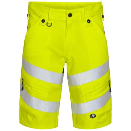 Safety shorts hi-vis rød/sort 136
