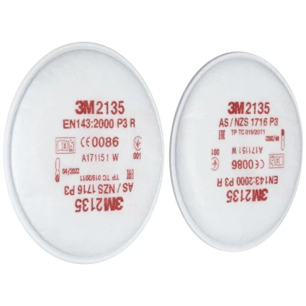 Partikelfilter 2135 P3 t/6000- og 6500-serie, 2stk