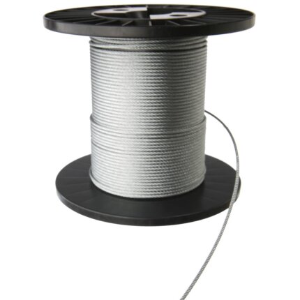 Stålwire galvaniseret 6×36WS+IWRC 8mm