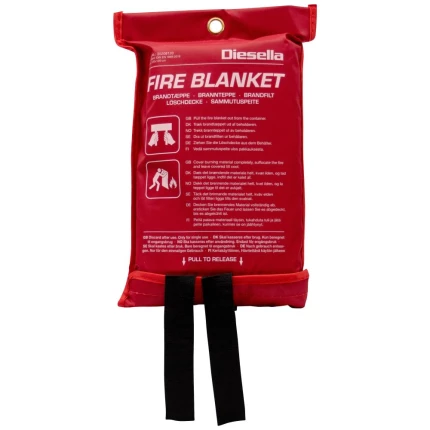 Diesella brandtæppe, silikonebelagt