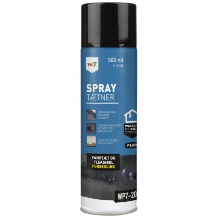 Tec7 WP7-201 spraytætner indendørs/udendørs, 500ml
