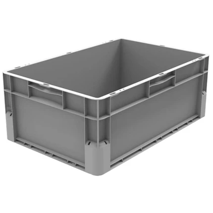 Arca EuroClick kasse grå 600×400×235mm 44,5 ltr