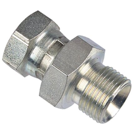 Hydraulisk nippel m/oml BMF tommer