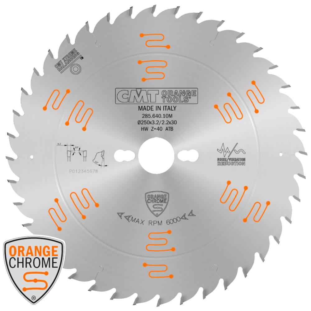 CMT rundsavklinge 285 HM-skær Chrom CMT rundsavklinge 285 HM-skær Chrom
