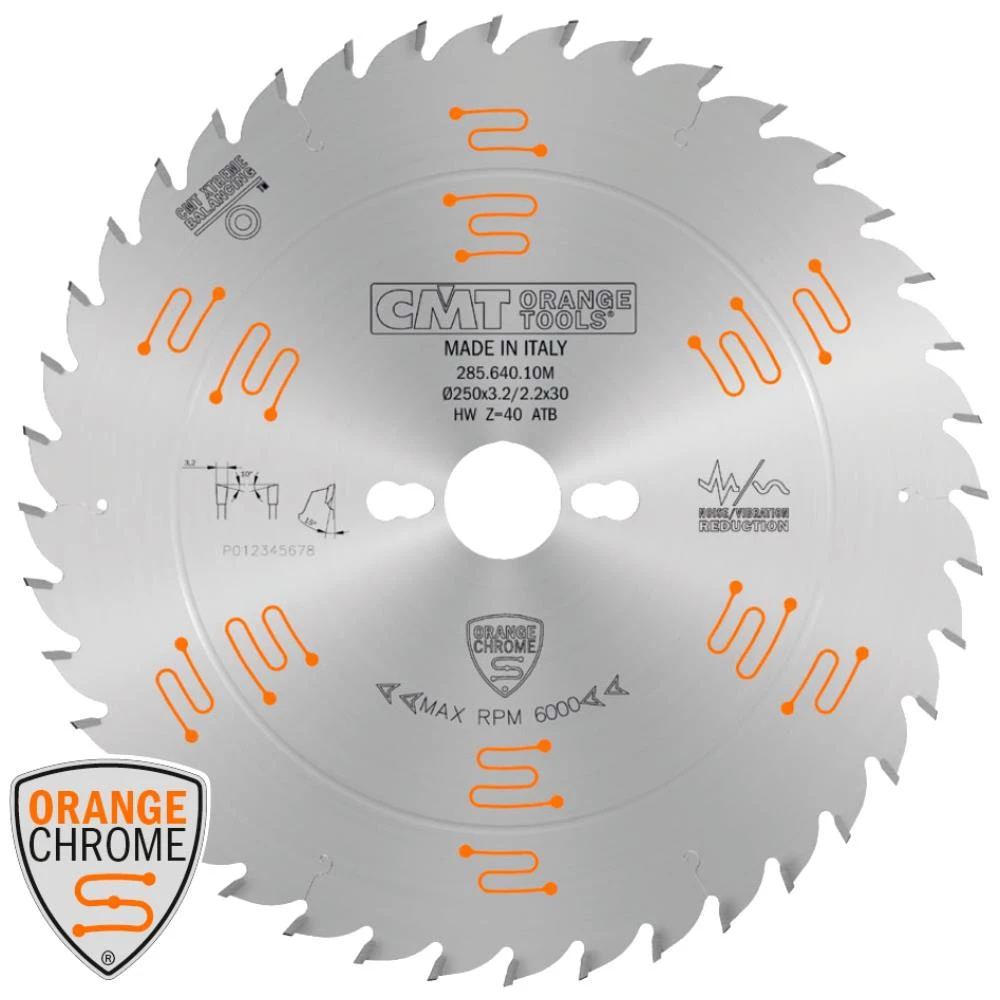 CMT rundsavklinge 285 HM-skær Chrom CMT rundsavklinge 285 HM-skær Chrom