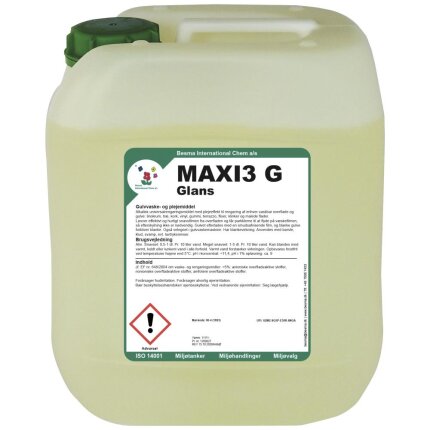 Maxi3 G gulvvaske-/plejemiddel 20 ltr