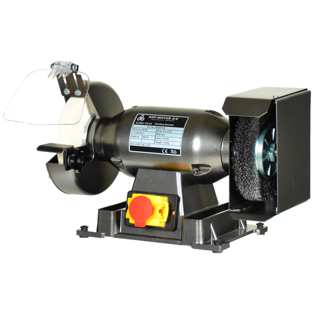 Dobbeltsliber bænkmodel Slibex 200ES 1×230V-50Hz Dobbeltsliber bænkmodel Slibex 200ES 1×230V-50Hz