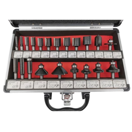 Proftool overfræsersæt, 21 stk ass. K8