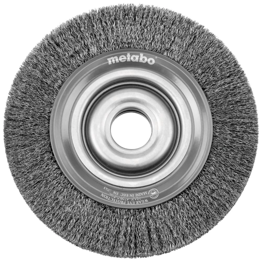 Stålbørste t/bænksliber 150×28×20mm 0,3mm tråd Stålbørste t/bænksliber 150×28×20mm 0,3mm tråd