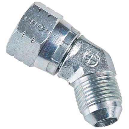 Hydraulisk indskruning 45° JMF tommer