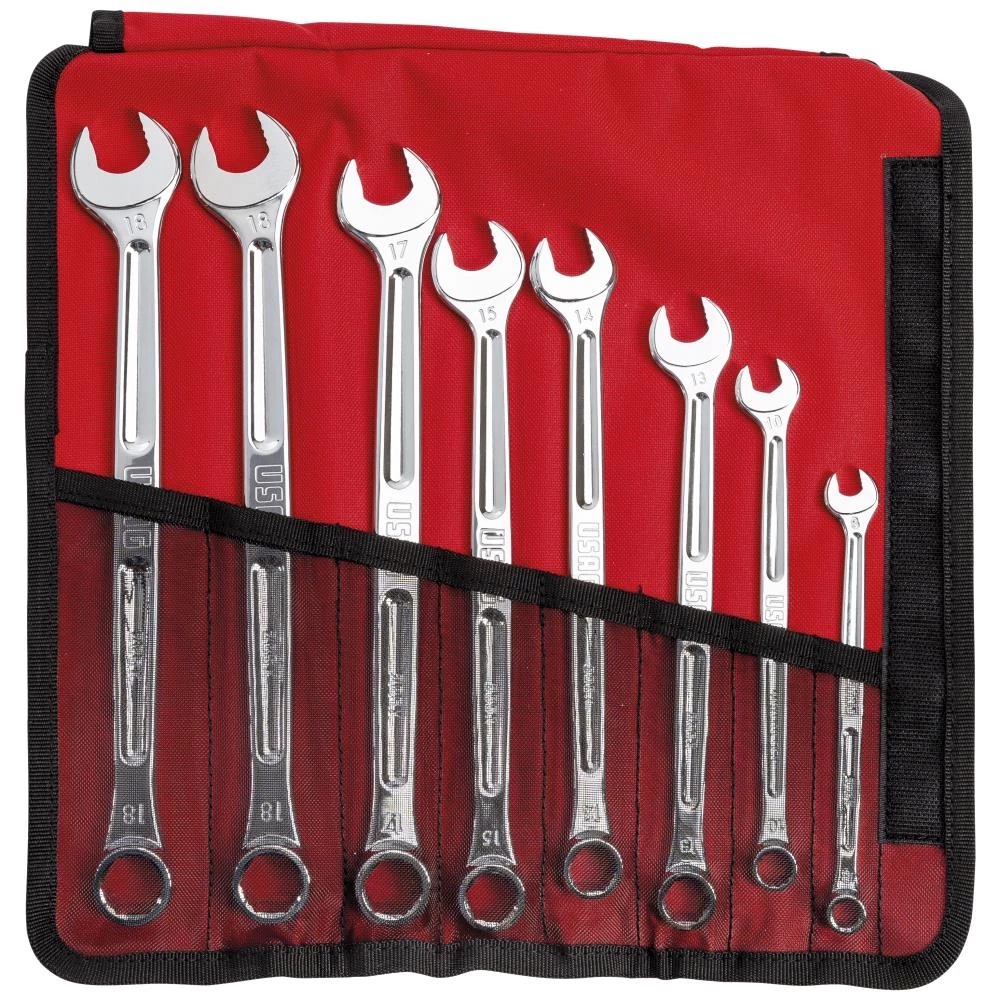 USAG 285X ring-/gaffelnøglesæt 8-19 mm, 7 stk USAG 285X ring-/gaffelnøglesæt 8-19 mm, 7 stk