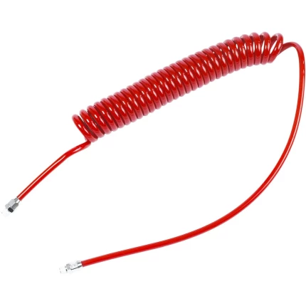 Spiralslangesæt rød 12mm × 15 mtr. m 1/4″ fittings
