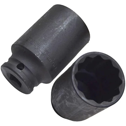 Krafttop lang 1/2″ firk. 24mm 12kt.