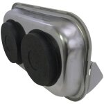 Bahco Magnetskål rektangulær 240×140 mm