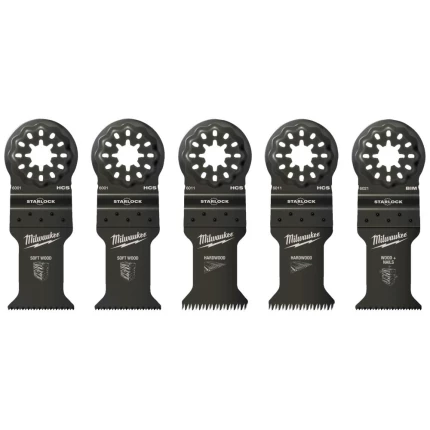 MT dyksavklinge træ 35mm, Starlock, sæt 5stk