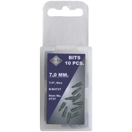 Bits 1/4″ hex 1,5-8 mm L:25/127 mm