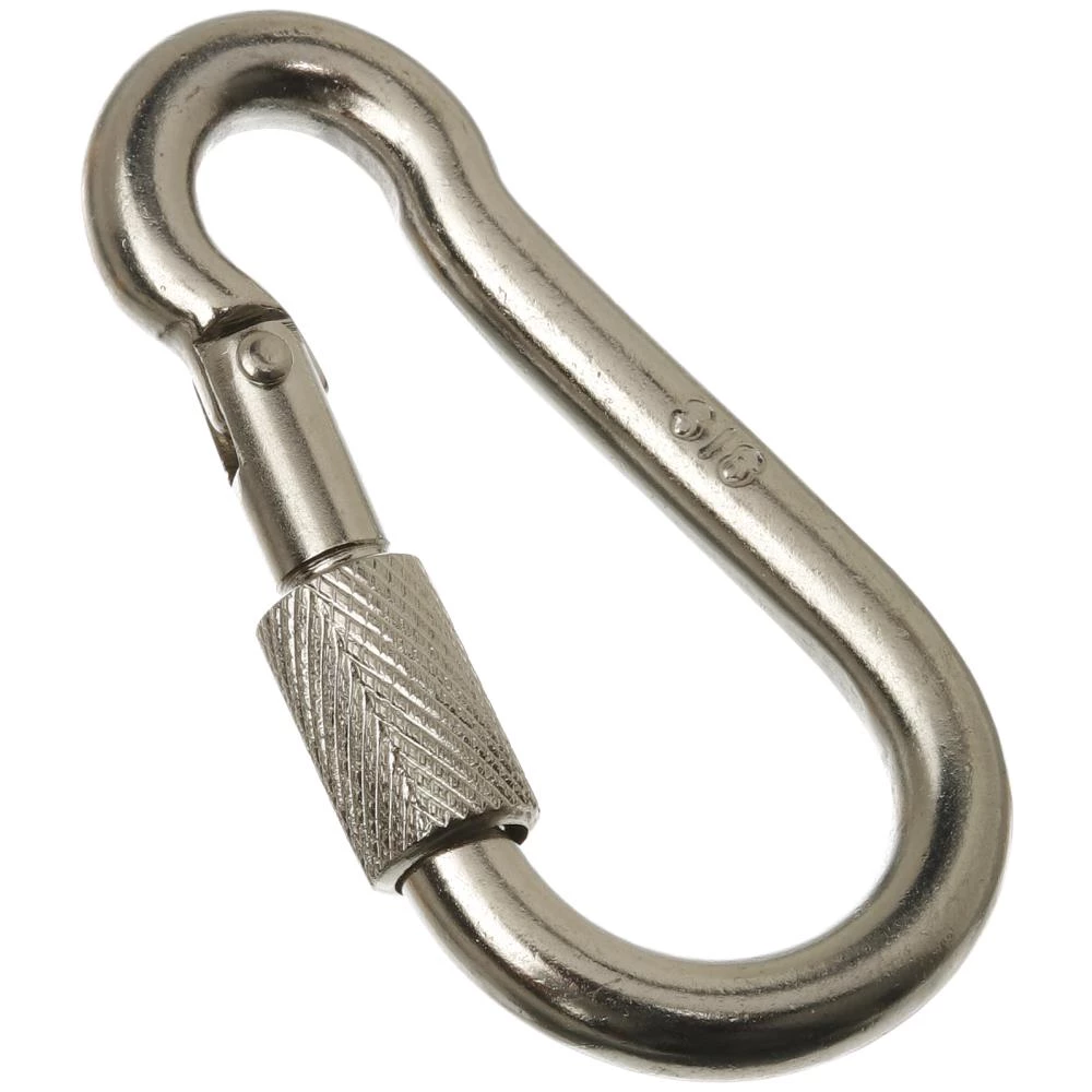 Karabinhage m/lås A4 6×60mm Karabinhage m/lås A4 6×60mm