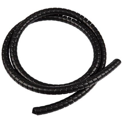 Spiralina slangebeskyttelse sort