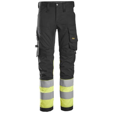 Arbejdsbukser 6334 hi-vis kl.1