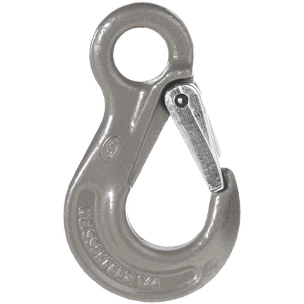 Øje lastekrog m/pal kl.10 grå 10mm
