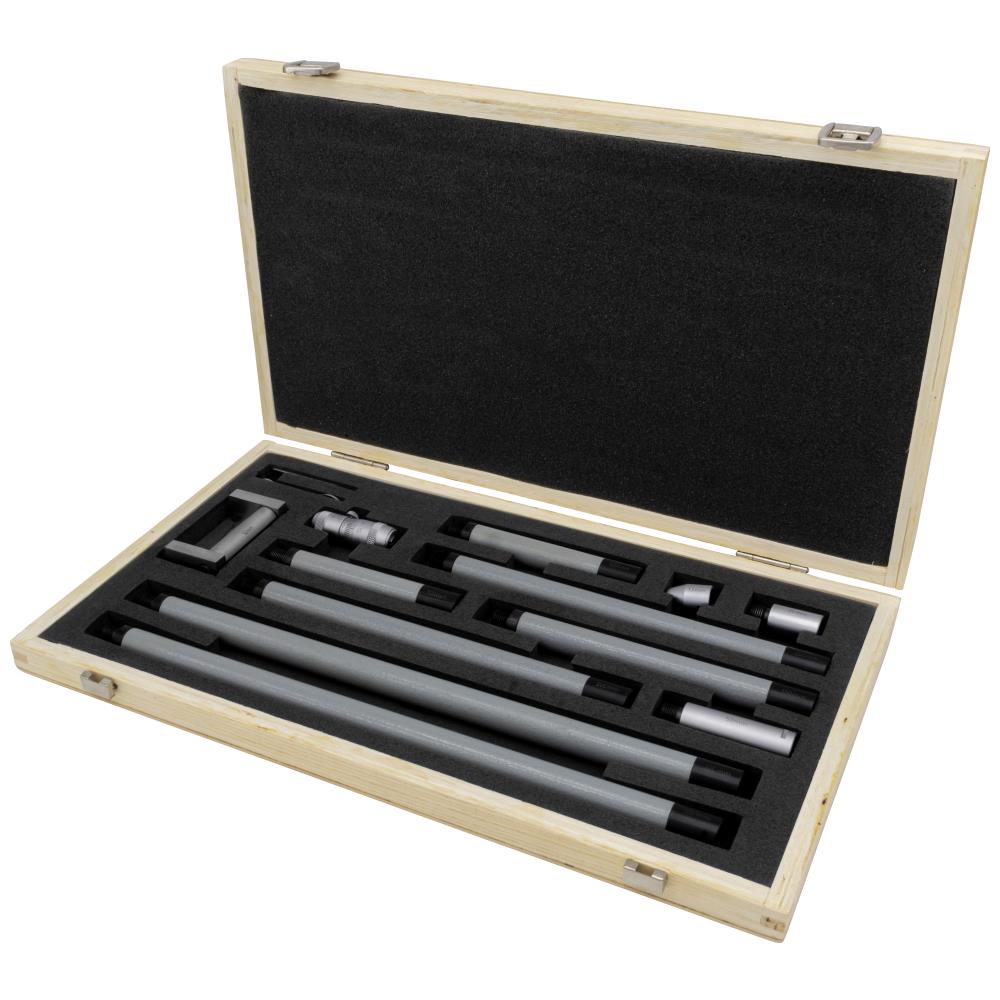 Indv. mikrometer 50-1500×0,01mm m/forlængere Indv. mikrometer 50-1500×0,01mm m/forlængere