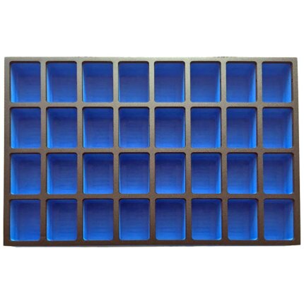 Bato EVA skumindsats t/værktøjsvogn, 32 rum