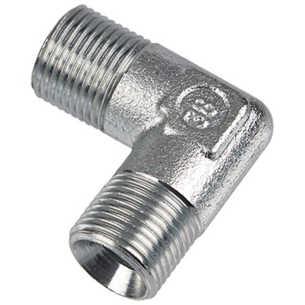 Hydraulisk vinkelnippel 90° BMM9 tommer