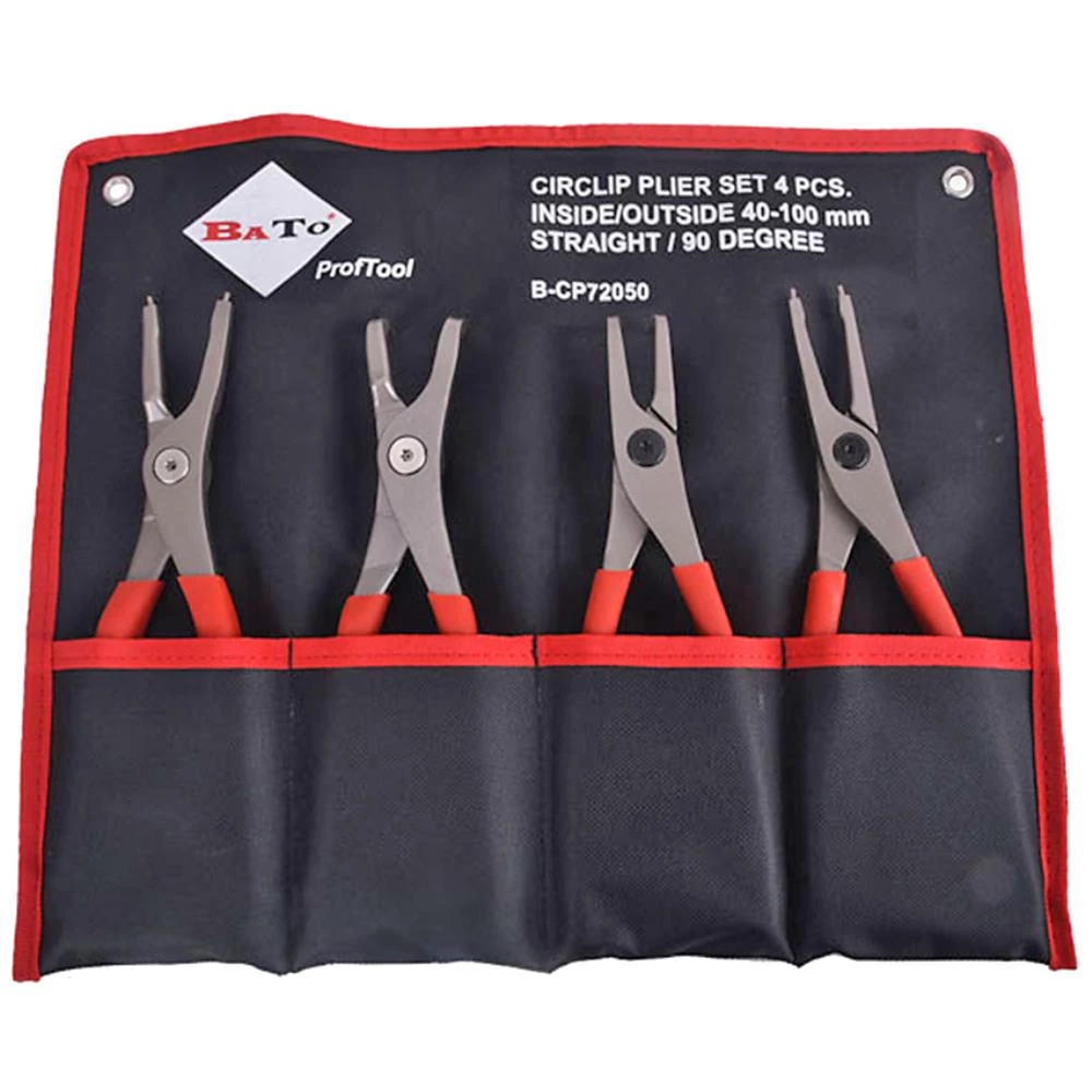 Låseringstangsæt 40-100mm indv./udv., 4 stk Låseringstangsæt 40-100mm indv./udv., 4 stk