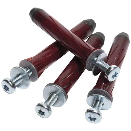 Expandet Rosett rød TX25 skrue 5mm