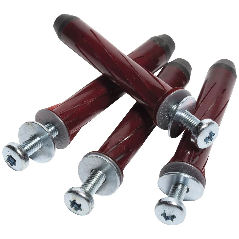 Expandet Rosett rød TX25 skrue 5mm Expandet Rosett rød TX25 skrue 5mm