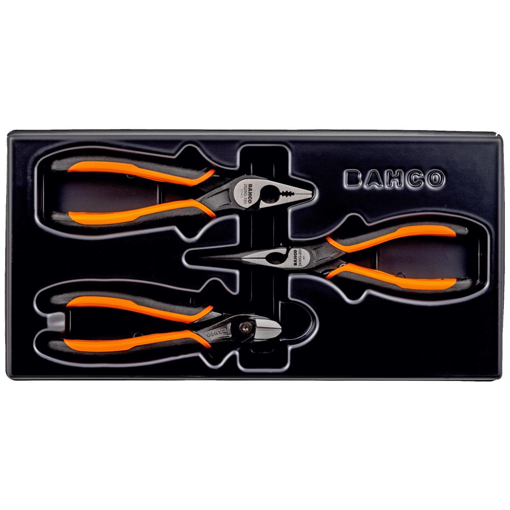 Tangsæt 3 stk: 2628G-180 + 2101G-160 + 2430G-200 Tangsæt 3 stk: 2628G-180 + 2101G-160 + 2430G-200