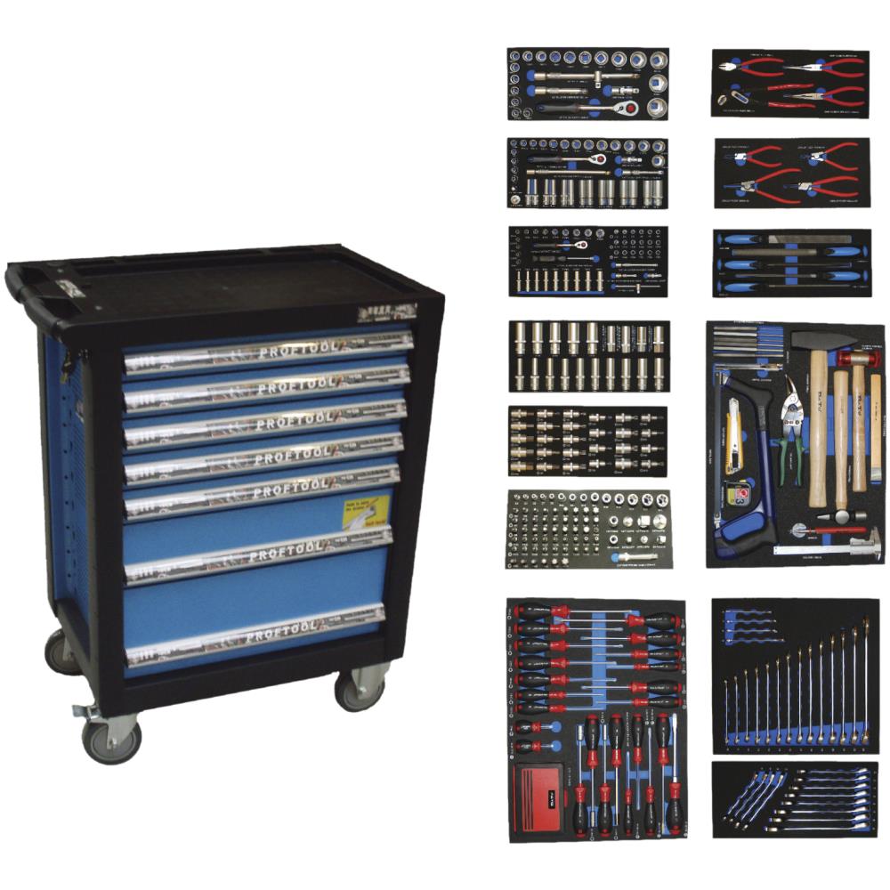 Værktøjsvogn 9137 442 dele EVA Værktøjsvogn 9137 442 dele EVA