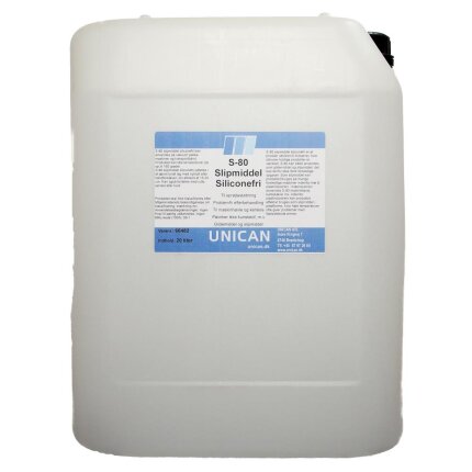 Unican S-80 slipmiddel 20ltr