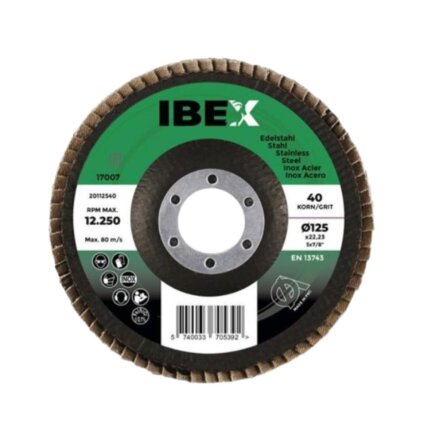 Lamelslibeskive 125 Z60 grøn