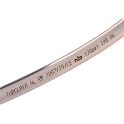 Klar PVC slange 1/4″, rl 50 mtr.