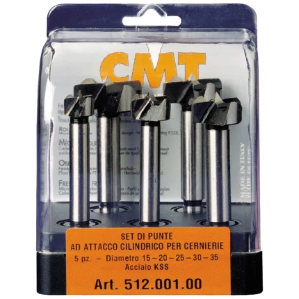 CMT kunstborsæt KS 15-35/90 mm K10, 5stk