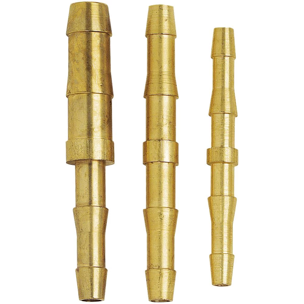 Slangesamler hele ø6.3-6.3 2 stk Slangesamler hele ø6.3-6.3 2 stk